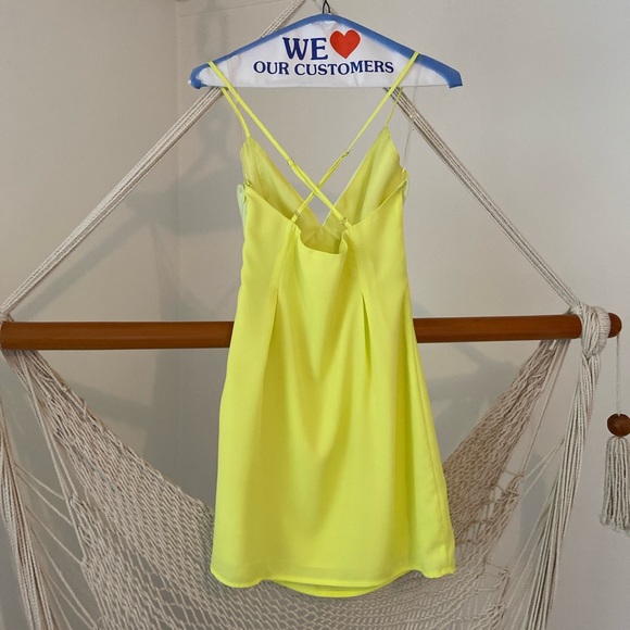 Electric highlighter mini dress - Picture 5 of 5